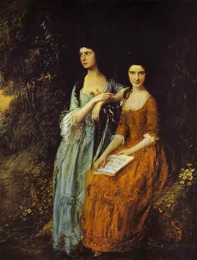 The Linley Sisters Mrs Sheridan and Mrs Tickell Thomas Gainsborough